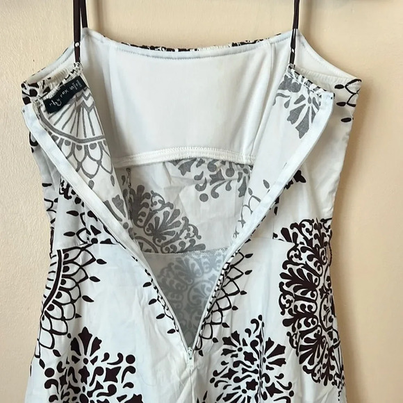 Ruby fox juniors size 5 white and brown dress - Picture 4 of 9